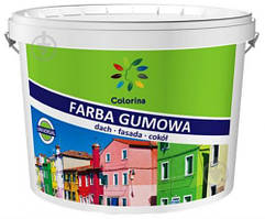 Фарба гумова вишнева RAL 3005 Colorina 6 кг