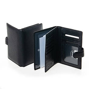 Правник из натуральной кожи мужской 9,5*14*2 см DR. BOND (M5 black), фото 2