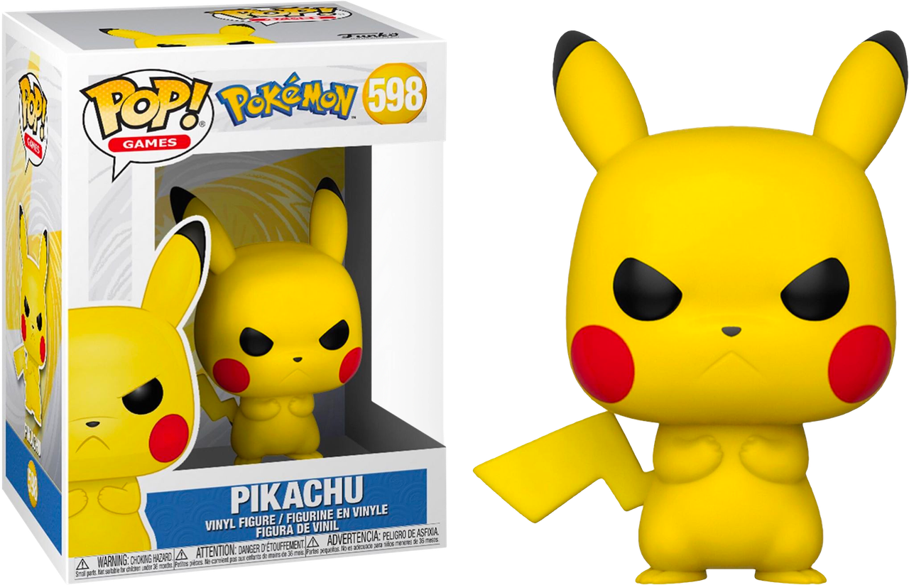 Фігурка Funko Pop Фанко Поп Покемон Похмурий Пікачу Pokemon Grumpy Pikachu 10 см P GP 598