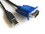 Кабель для KVM свічу VGA + USB, фото 5