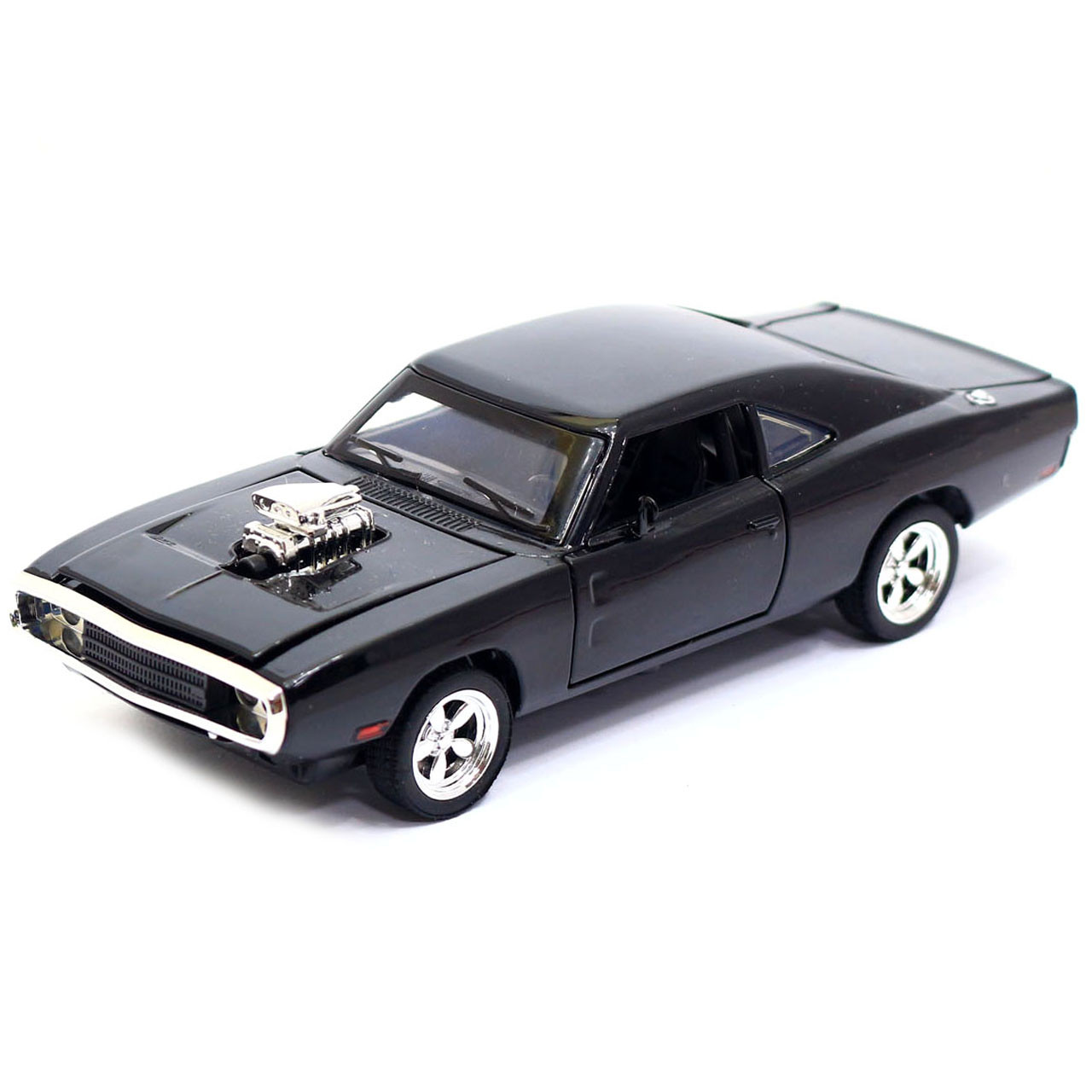 Машинка іграшкова АвтоЕксерт «1970 Dodge Charger RT» Чорний 18 см (LF-11230), фото 1