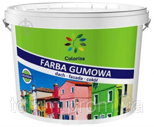 Фарба гумова зелена RAL 6005 Colorina 6 кг