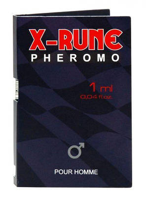 Чоловічі духи з афродизіаками для жіночої уваги Аврора Aurora X-rune for men пробник 1 мл