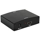 Конвертер перехідник з відео YPBPR компонент RGB в цифровий HDMI сигнал аудіо адаптер перетворювач ( YPBPR to HDMI ), фото 4