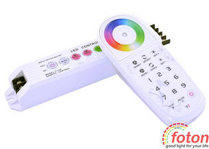 Контролер однозональний RF RGB 18A (Touch) + PRG