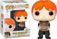 Фигурка Funko Pop Фанко Поп Гарри Поттер Ron Puking with Bucket Рон с ведром 10 см HP RB 114