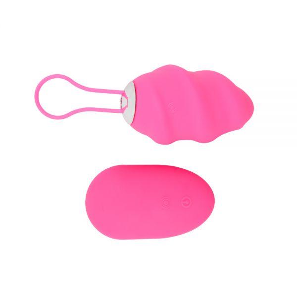 Виброяйцо Gyrating wave love egg, Pink, фото 1