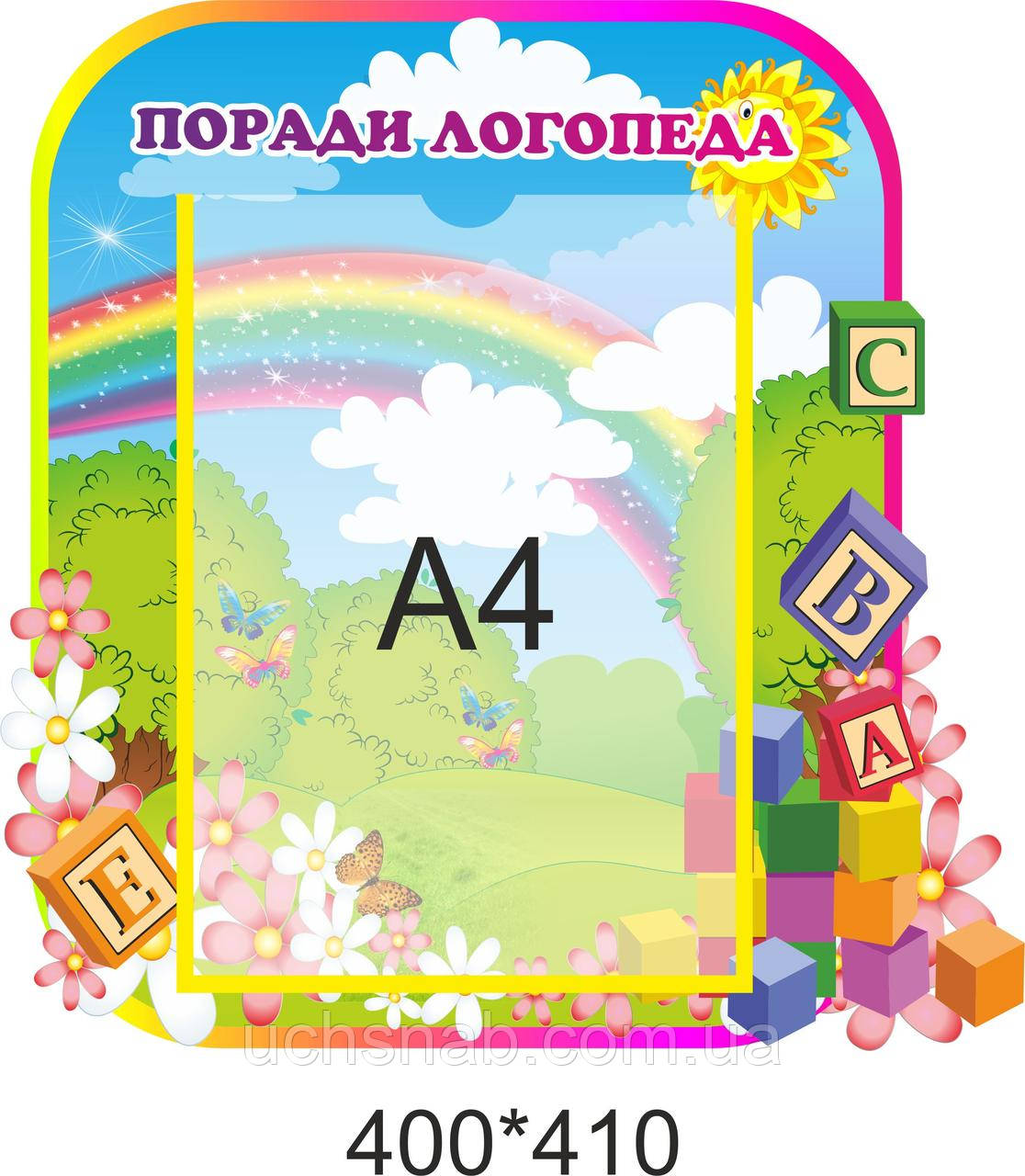 Стенд-книжка для оформлення стін в днз: поради логопеда, фото 1