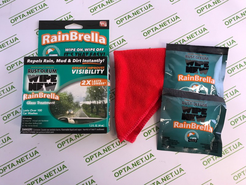 Рідина Rain Brella для захисту скла від води і бруду / антидощ для автомобіля, фото 1