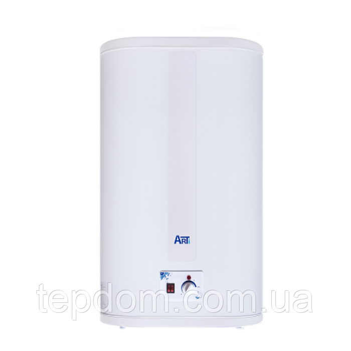 Водонагрівач плоский ARTI WH Flat M Dry 100L/2 2000W Ø29см 40кг сухий тен