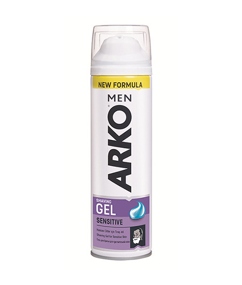 Гель для гоління для чутливої шкіри арко ARKO Men Shaving Gel Sensitive 200 мл