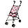 Коляска-тростина для ляльок Melogo 9302W, фото 2