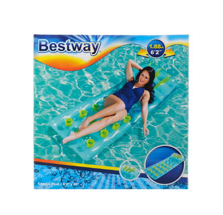 Матрац надувний Bestway BW 43015 188 х 71 см вік 8+, фото 1