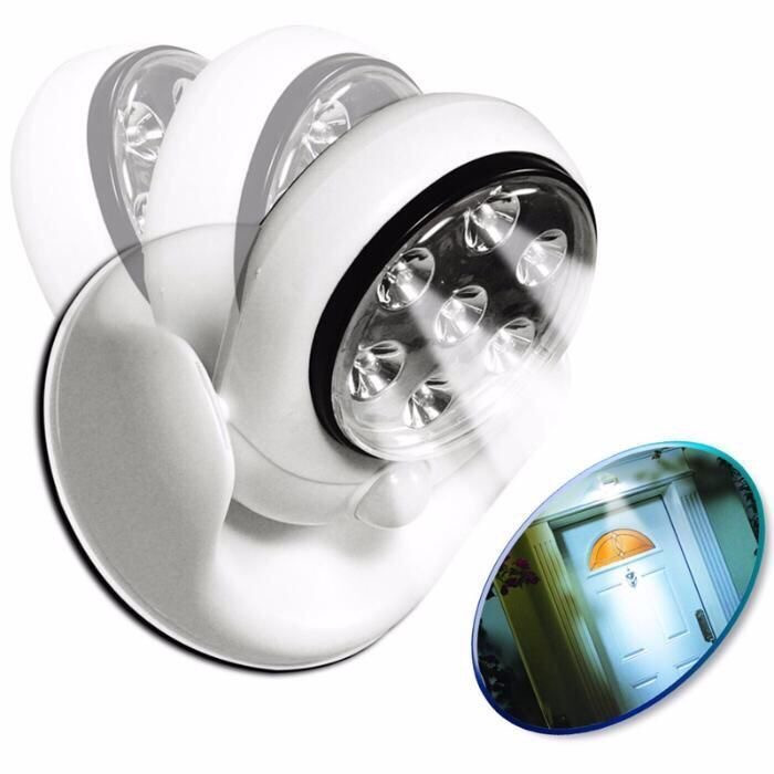 Світильник Б/В ліхтар із датчиком Руху led light Angel світлодіодна на Батарейках лампа