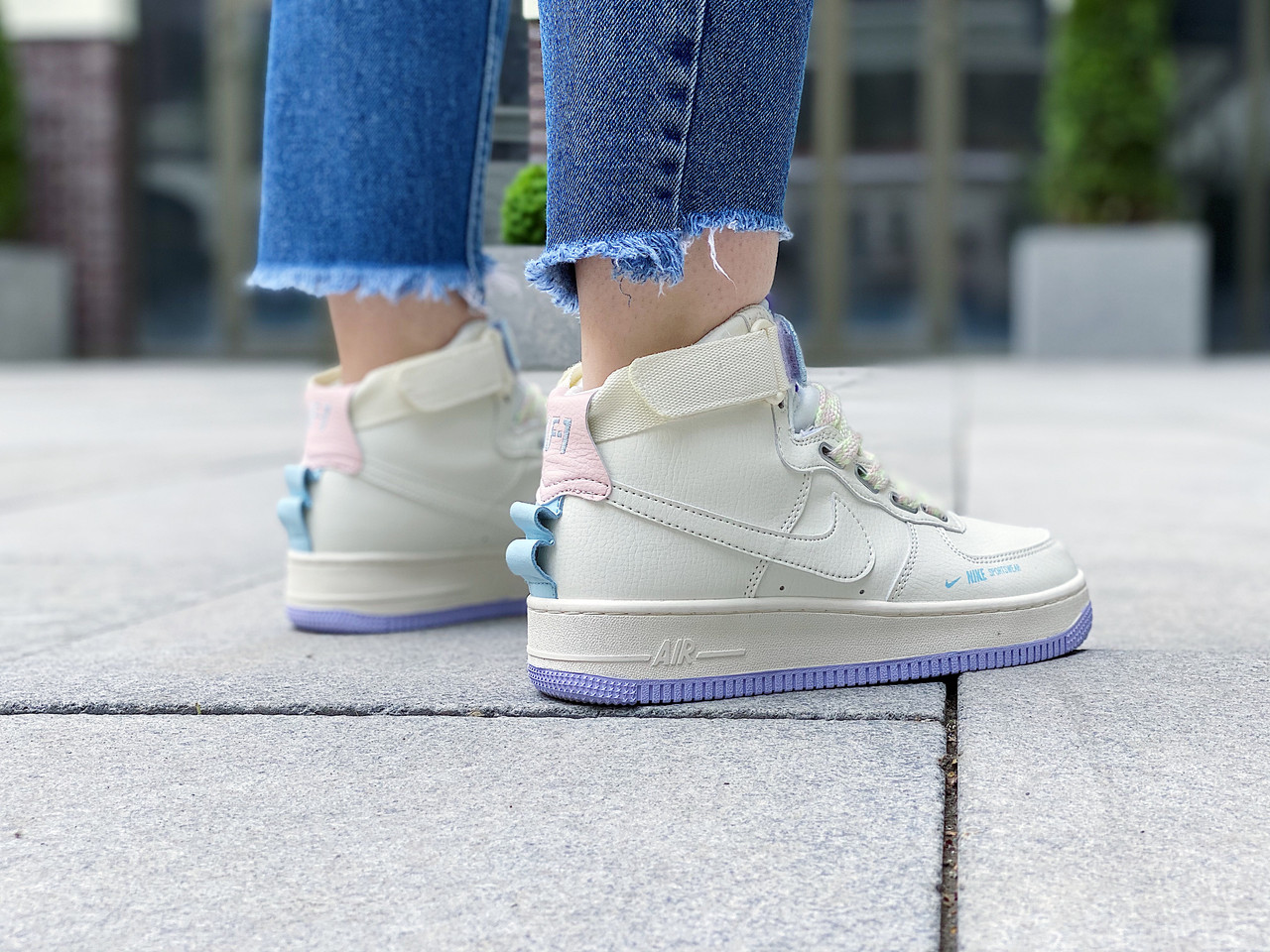 Nike Air Force 1 Hi UT Sail Lavender Mist 39 NKR 1782 ID 1194547202 1750 Prom.ua