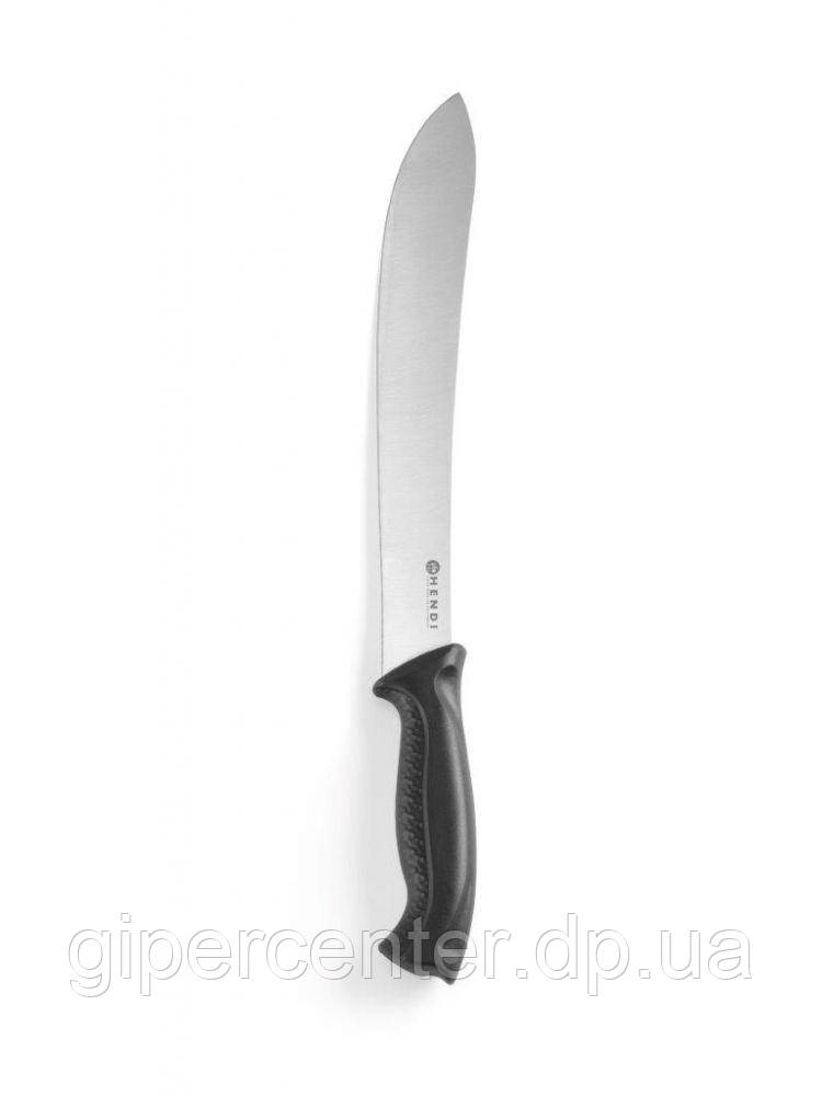 Нож мясницкий, черный, 250 мм - фото 1 - id-p1152302389