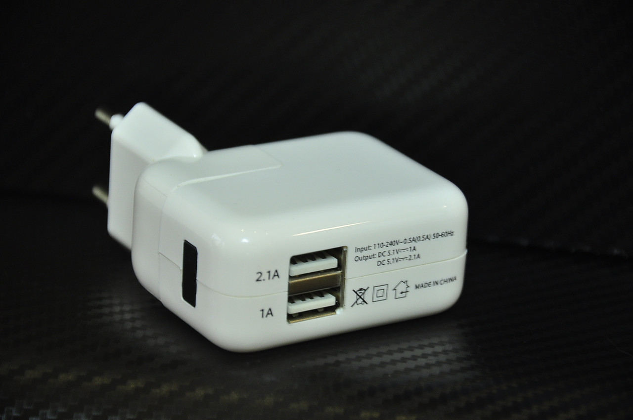 Адаптер зарядка iPad на 2 USB