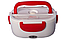 Ланчбокс із підігрівом для автомобіля 12V The Electric Lunch Box ЧЕРВОНИЙ, фото 3