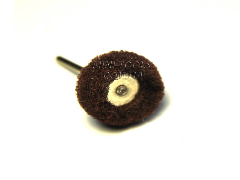 Scotch-Brite для бормашини Ø24х10 (мм) Темно-бордовий 500Grit, фото 4
