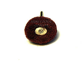 Scotch-Brite для бормашини Ø24х10 (мм) Темно-бордовий 500Grit