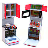 Кухня дитяча для ляльок Kitchen set зі світловими і звуковими ефектами 24х7х32 см (6610-11), фото 5