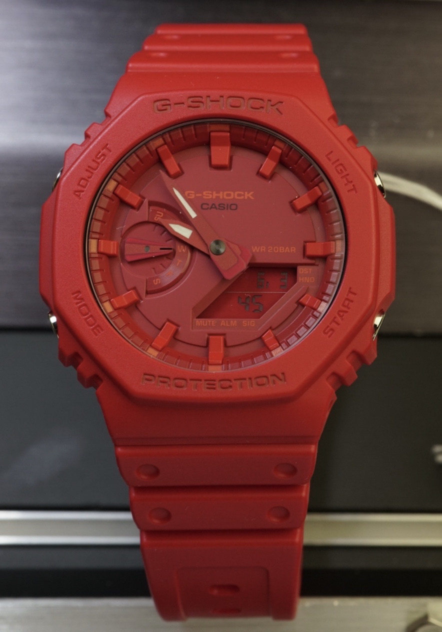 Годинник Casio G-Shock GA-2100-4A Carbon Core Guard