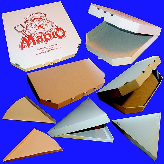 Упаковка для пиццы - фото 1 - id-p1464472
