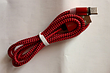 Магнітний кабель шнур заряджання магнітна зарядка USB Type C/Micro USB/Ligtning IPHONE довжина 1 м, фото 5