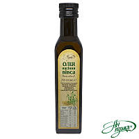Ан-нушка Олія насіння вівса, 250 мл, скло темного кольору, корок металевий з дозатором, масло овса