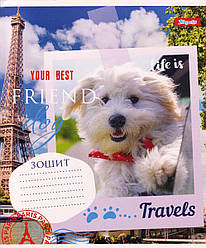 Зошити 24 аркуша лінія "Your Best Friend" 764584