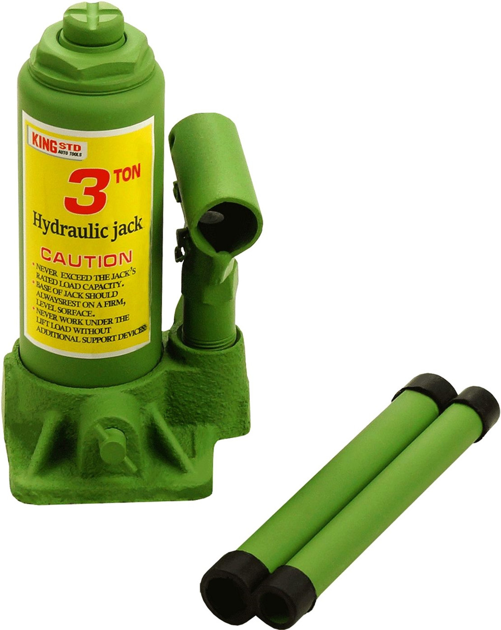 Домкрат гідравлічний 3т. 180/340мм King-STD KSB-3T, фото 1