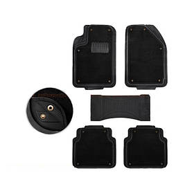 Килимки в салон Elegant EL 215016 All Seasons 5 шт чорні
