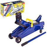 Домкрат підкатний 2т 125/330мм 9кг Vitol IH-135335DP, фото 2