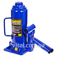 Домкрат гідравлічний 10т. 185/350мм Vitol ДБ-10002H