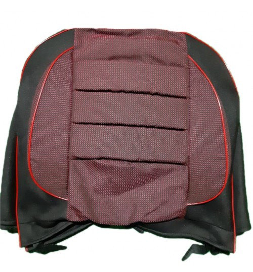 Чохли сидінь "Пілот" ВАЗ 2103 тканинні чорно-червоні, фото 1