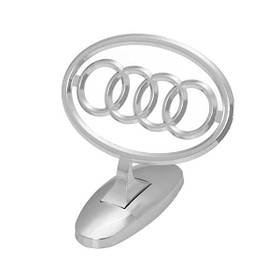 Приціл емблему на капот Audi хром