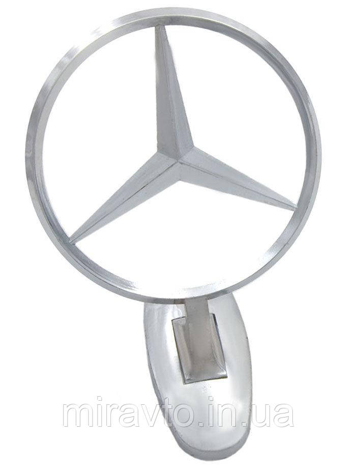 Приціл емблему на капот Mercedes хром, фото 1