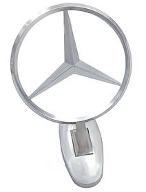 Приціл емблему на капот Mercedes хром
