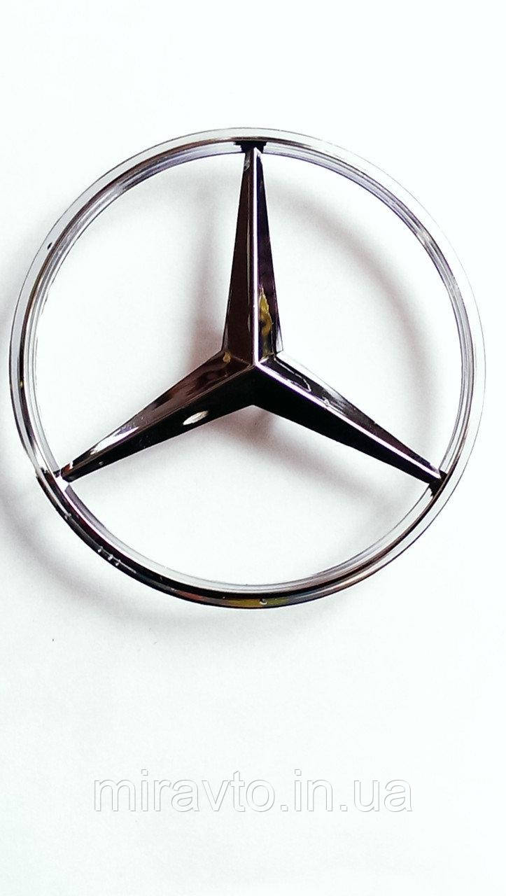Емблема Mercedes 3 пукли 110мм пластик