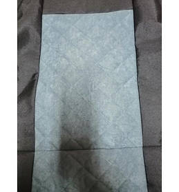 Майка сидіння передня (2шт) чорно-сіра алькантара закрита MAX