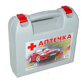 Аптечка автомобільна ЄВРО комплектація