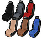 Накидки на сидіння з Алькантари PREMIUM Чорні - повний комплект ОРИГІНАЛ ПОЛЬЩА, фото 5