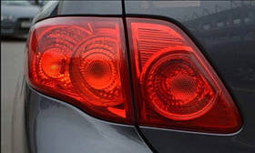 Плівка захисна для фар Clear 1м*30см (червона)