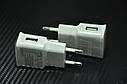 Зарядний пристрій адаптер USB EK-8680 White, фото 4
