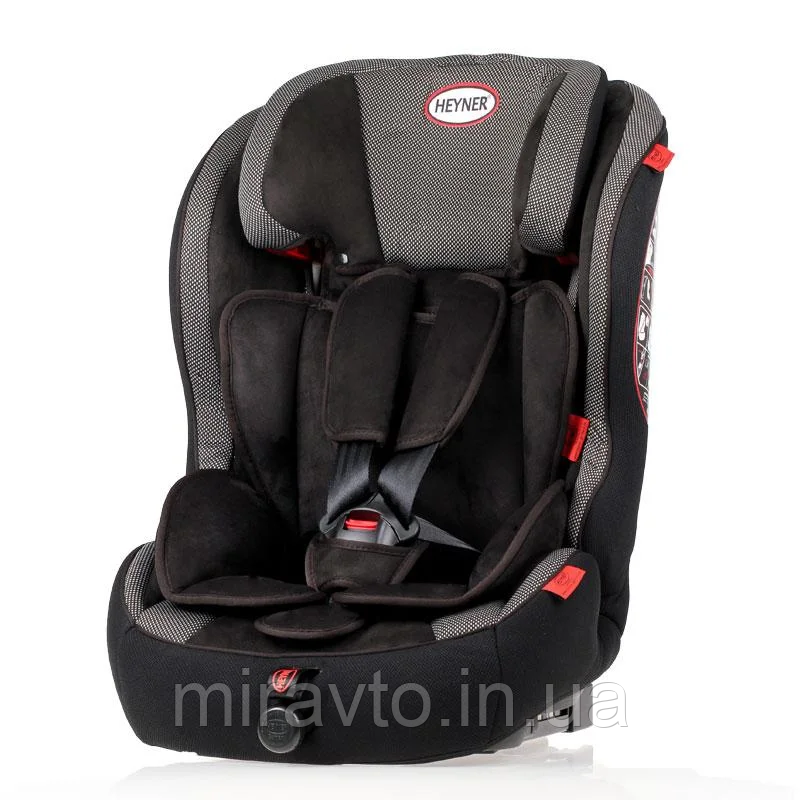 Дитяче Автокрісло до 1-12р./36кг HEYNER 9-36 КГ MULTIRELAX AERO FIX PANTERA BLACK 798 110