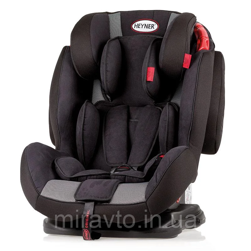 Дитяче Автокрісло до 1-12р./36кг HEYNER 9-36 КГ CAPSULA MULTI ERGO 3D PANTERA BLACK 786 010, фото 1