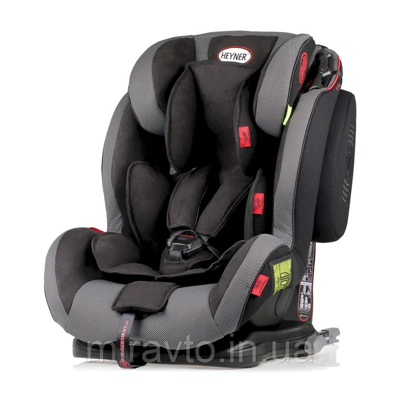 Дитяче Автокрісло до 1-12р./36кг HEYNER 9-36 КГ CAPSULA MULTIFIX ERGO 3D PANTERA BLACK 786 110