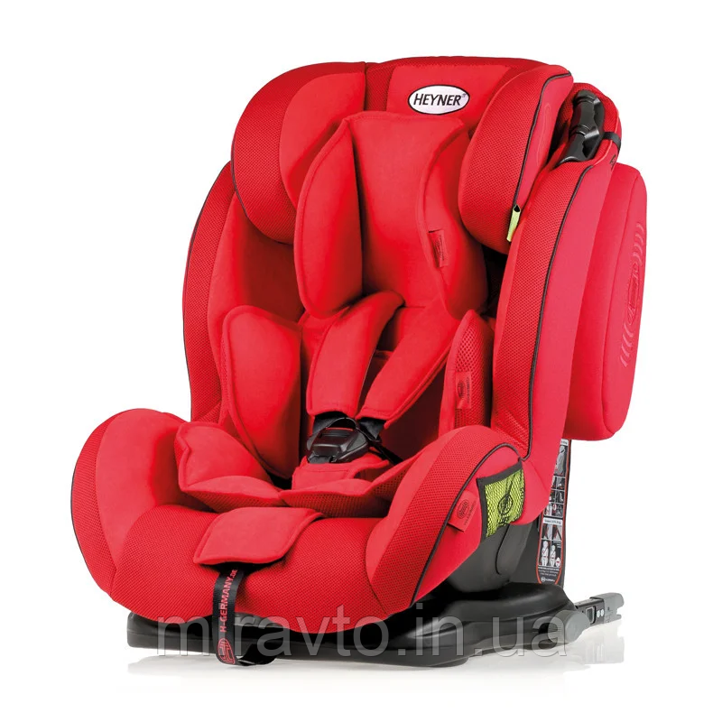 Дитяче Автокрісло до 1-12р./36кг HEYNER 9-36 КГ CAPSULA MULTIFIX ERGO 3D RACING RED 786 130
