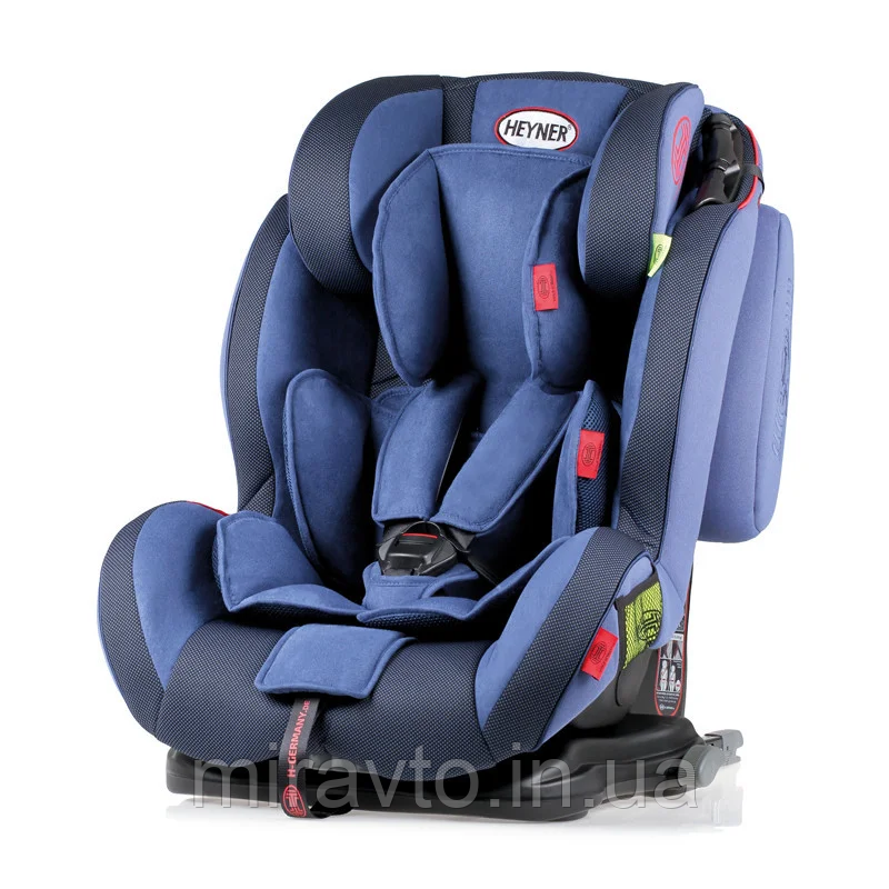Дитяче Автокрісло до 1-12р./36кг HEYNER 9-36 КГ CAPSULA MULTIFIX ERGO 3D COSMIC BLUE 786 140
