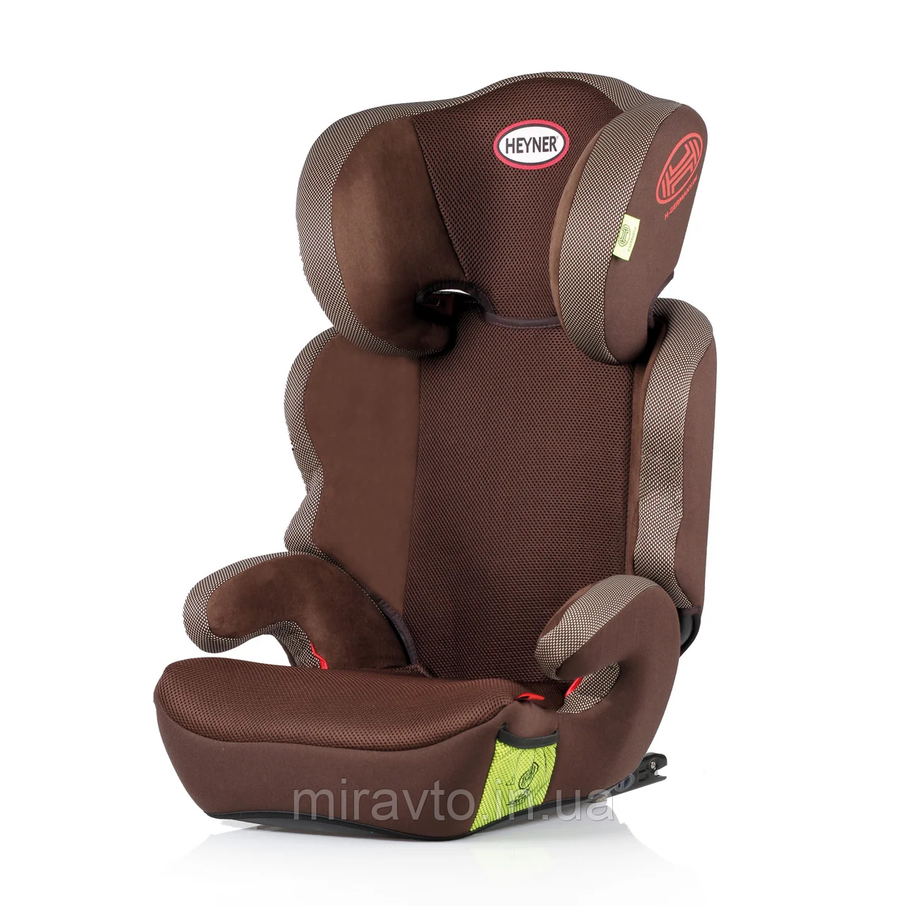 Дитяче Автокрісло до 3-12р/36кг HEYNER MAXIFIX AERO (II ! III,15-36 КГ) COOKIE BROWN HE 797 160